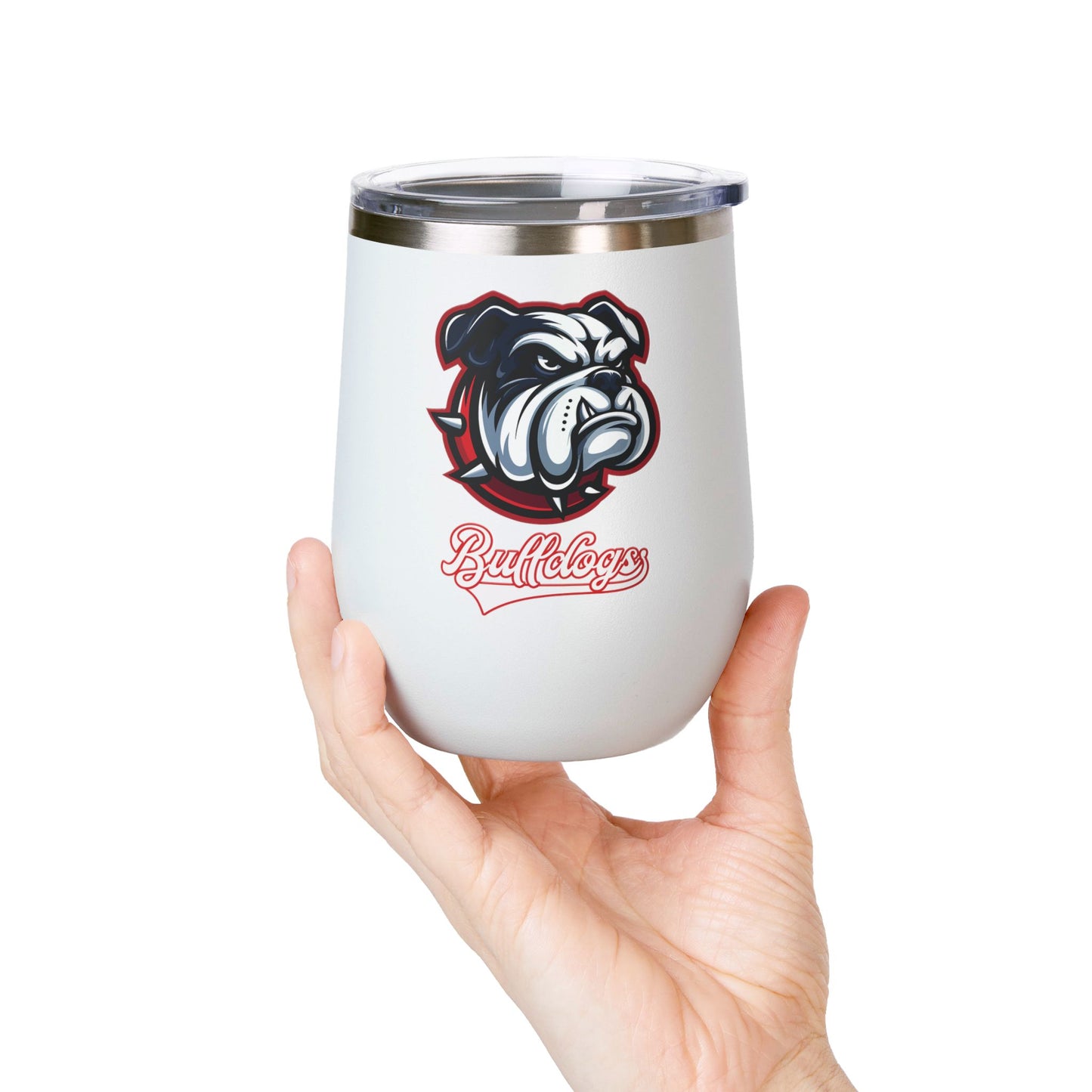 Custom Travel Team Wine Tumbler - 12oz Insulated Drinkware for Sports Lovers