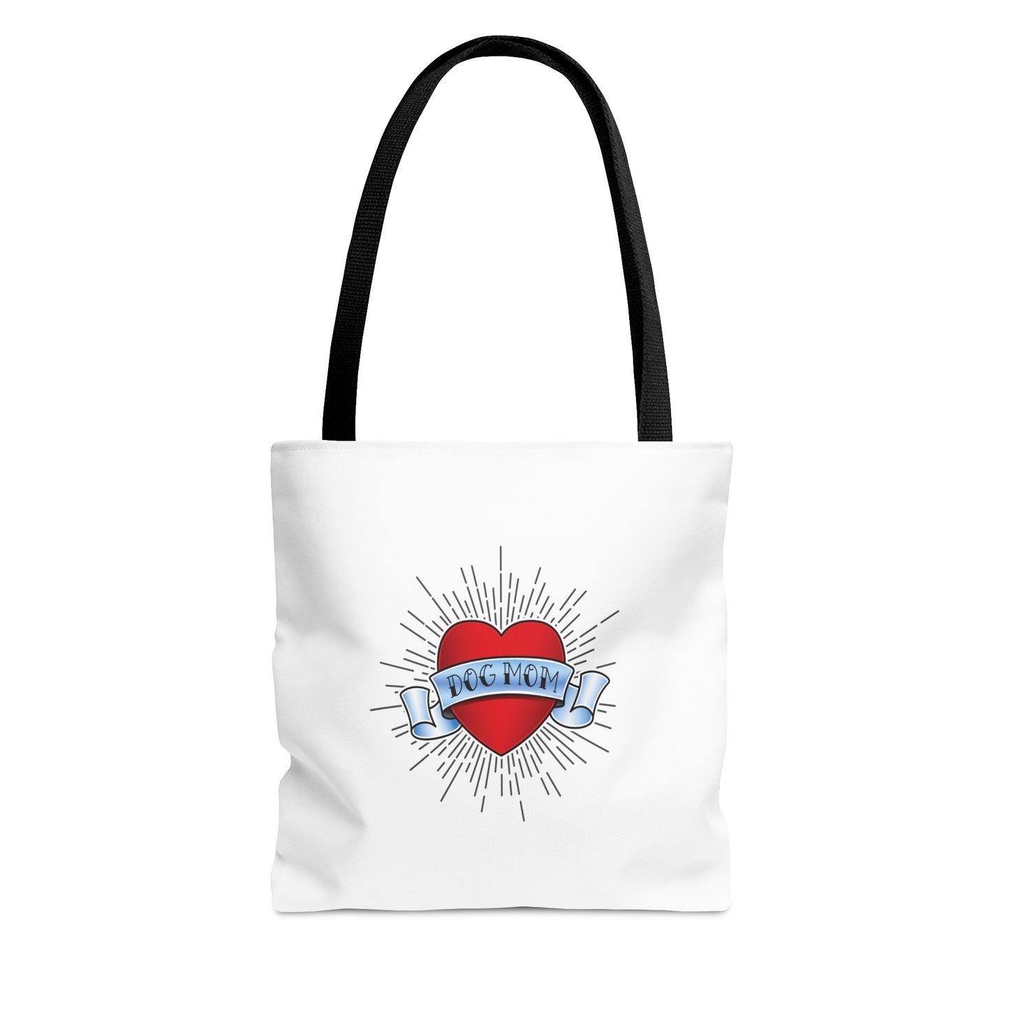 Dog Mom Tattoo Tote Bag