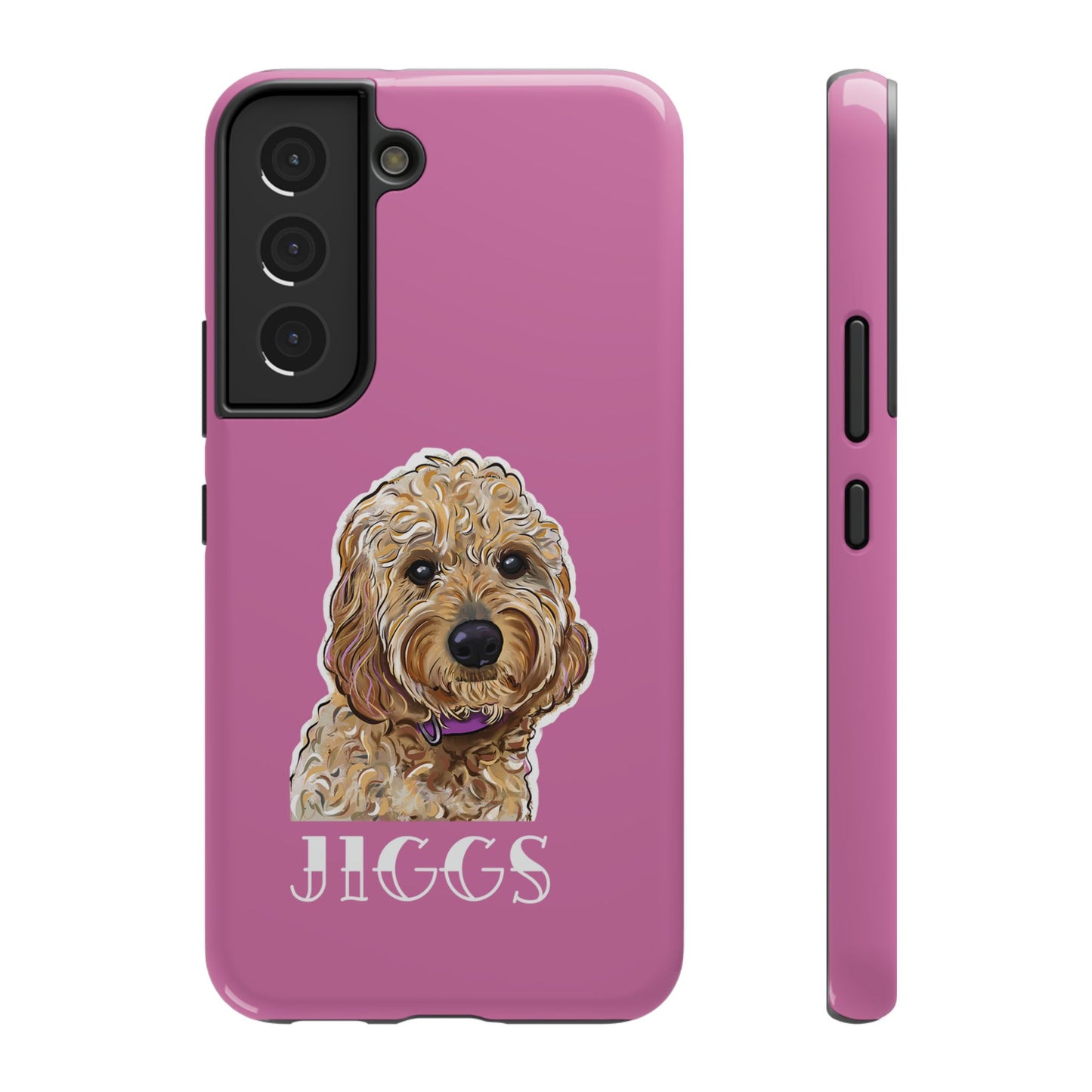 Customizable Goldendoodle Impact-Resistant iPhone Cases