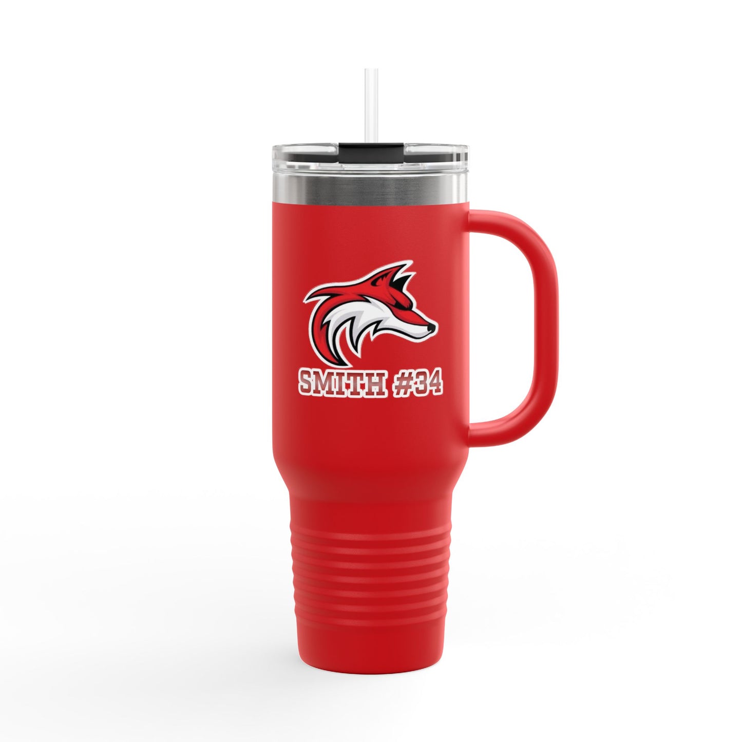 Personalized Team Insulated Travel Mug - 40oz Design for Coffee Lovers