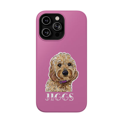 Customizable Goldendoodle Impact-Resistant iPhone Cases