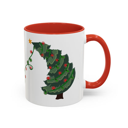 Naughty Westie Christmas Mug