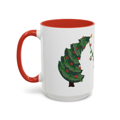 Naughty German Shepherd Christmas Mug