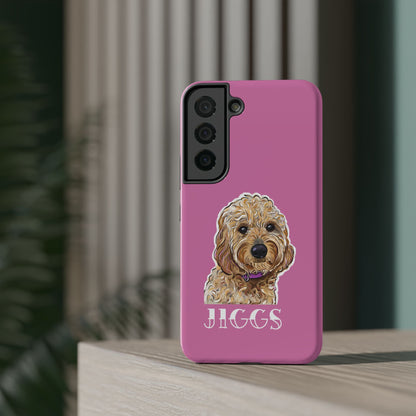 Customizable Goldendoodle Impact-Resistant iPhone Cases