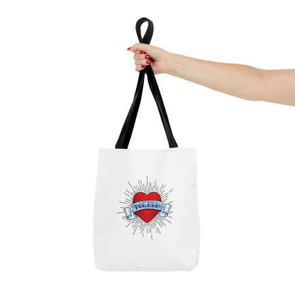 Dog Mom Tattoo Tote Bag