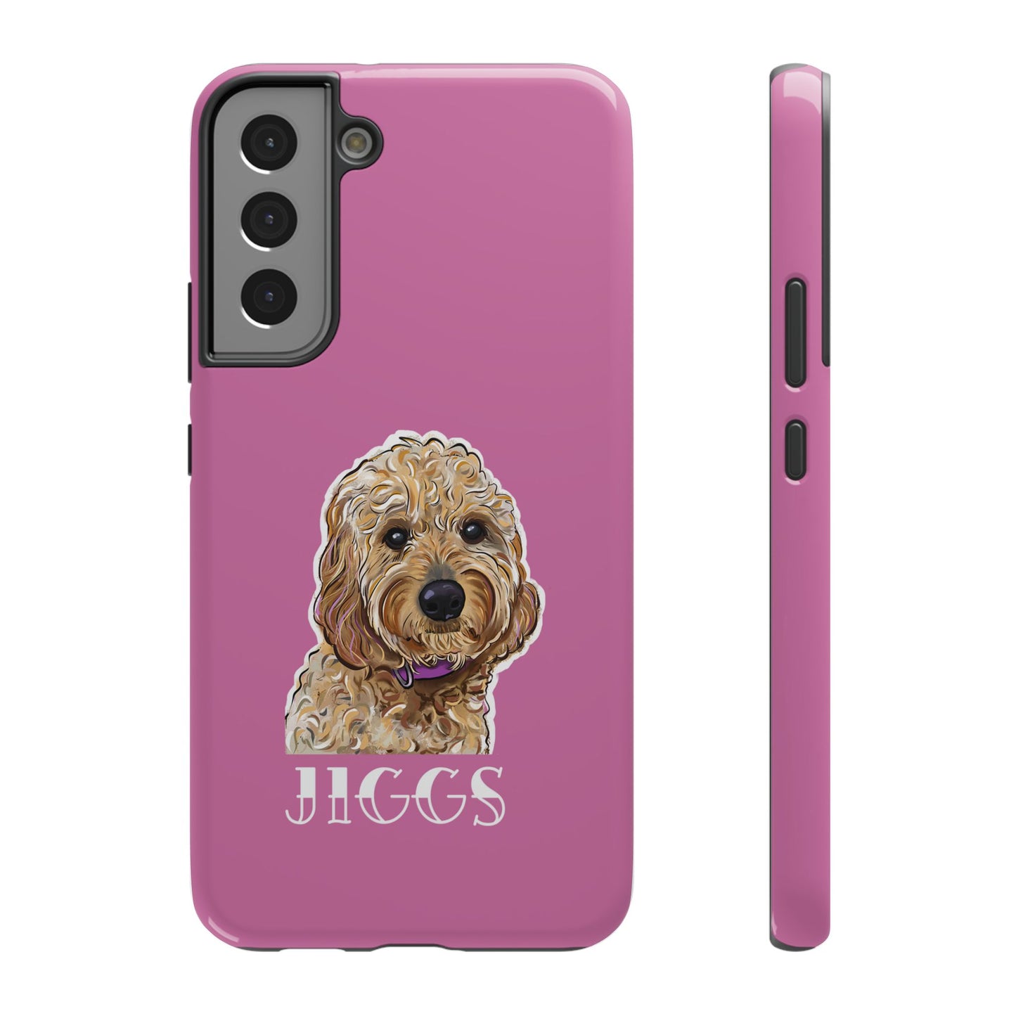 Customizable Goldendoodle Impact-Resistant iPhone Cases