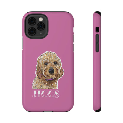 Customizable Goldendoodle Impact-Resistant iPhone Cases