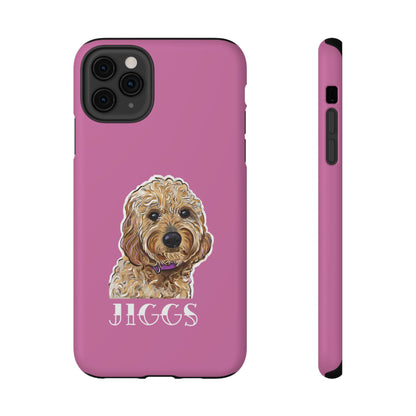 Customizable Goldendoodle Impact-Resistant iPhone Cases