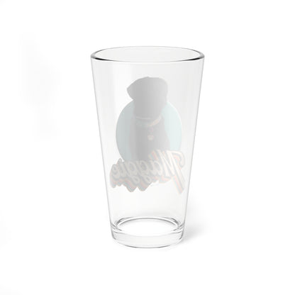 Custom Retro Pet Pint Glass