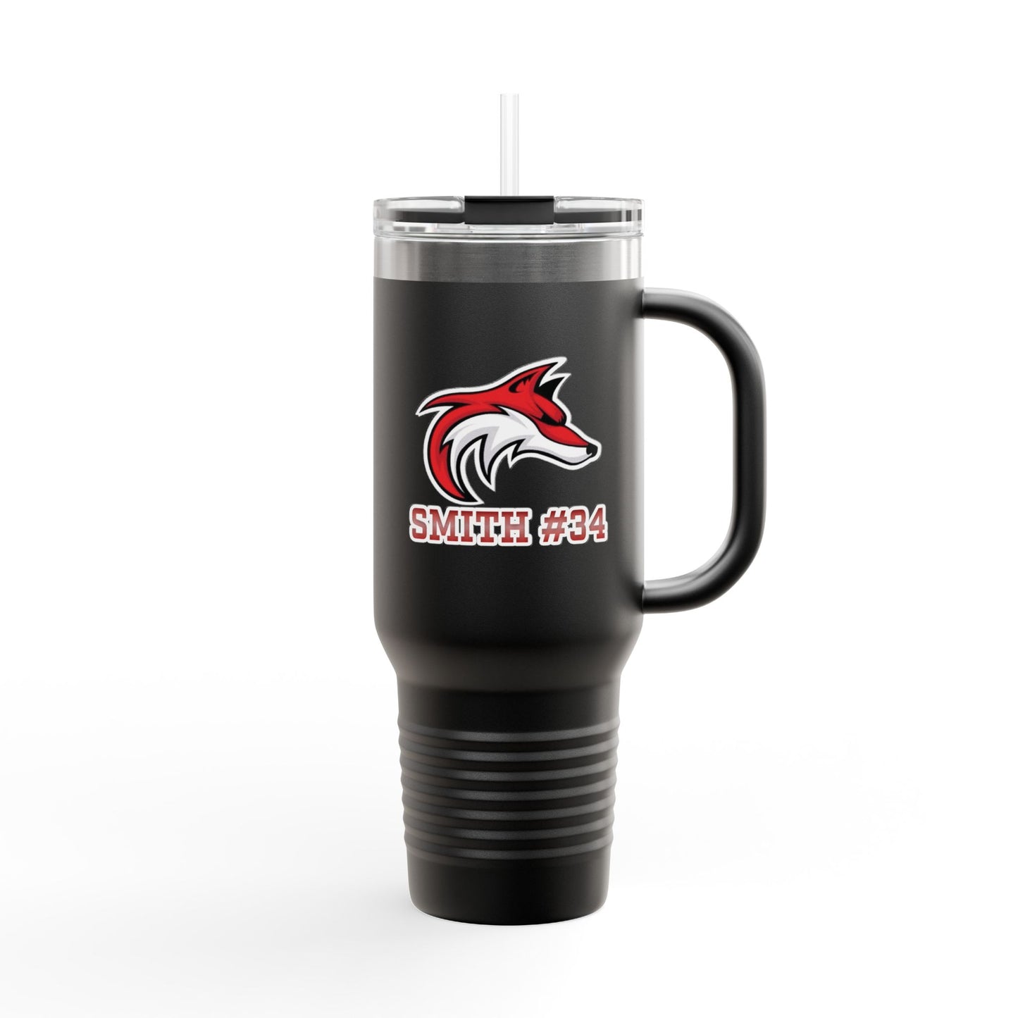 Personalized Team Insulated Travel Mug - 40oz Design for Coffee Lovers