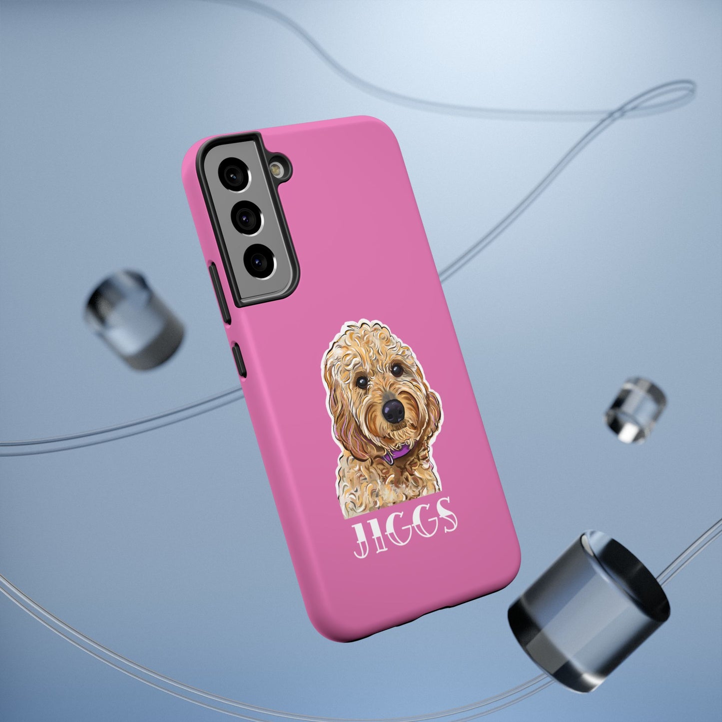 Customizable Goldendoodle Impact-Resistant iPhone Cases