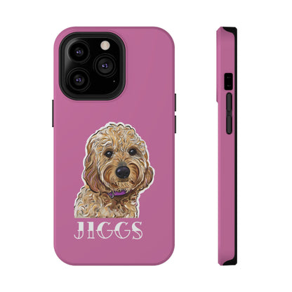 Customizable Goldendoodle Impact-Resistant iPhone Cases