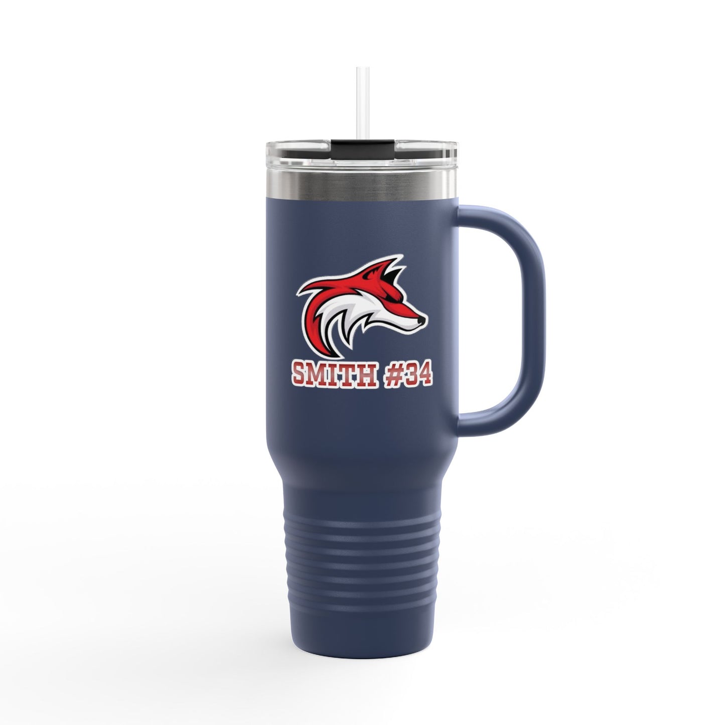 Personalized Team Insulated Travel Mug - 40oz Design for Coffee Lovers
