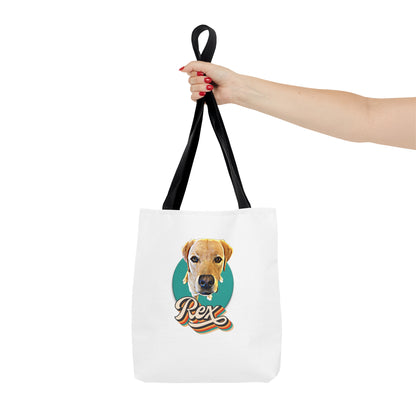 Customize Your Pup Retro Tote Bag