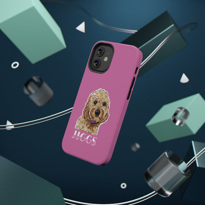 Customizable Goldendoodle Impact-Resistant iPhone Cases