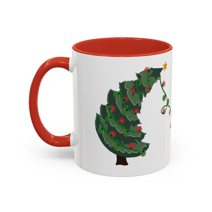 Naughty German Shepherd Christmas Mug