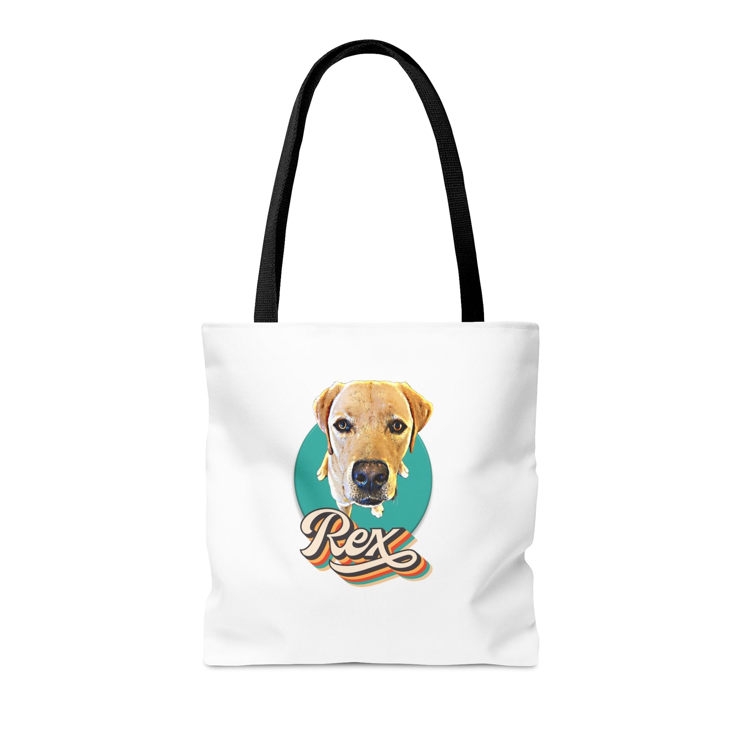 Customize Your Pup Retro Tote Bag