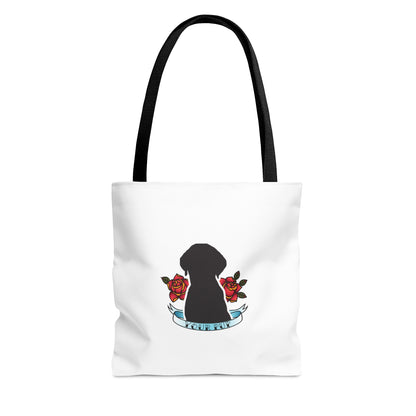 Custom Pet Tattoo-Themed Tote Bag