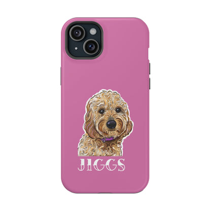 Customizable Goldendoodle Impact-Resistant iPhone Cases