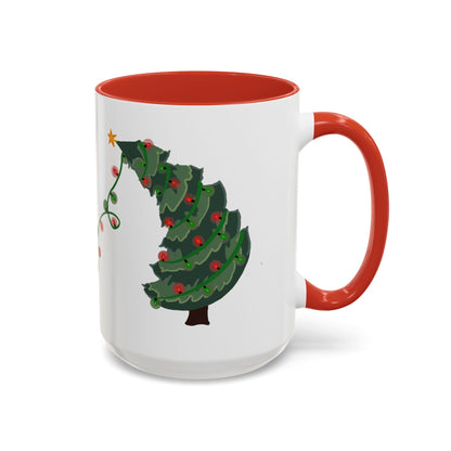 Naughty Westie Christmas Mug