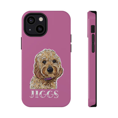 Customizable Goldendoodle Impact-Resistant iPhone Cases