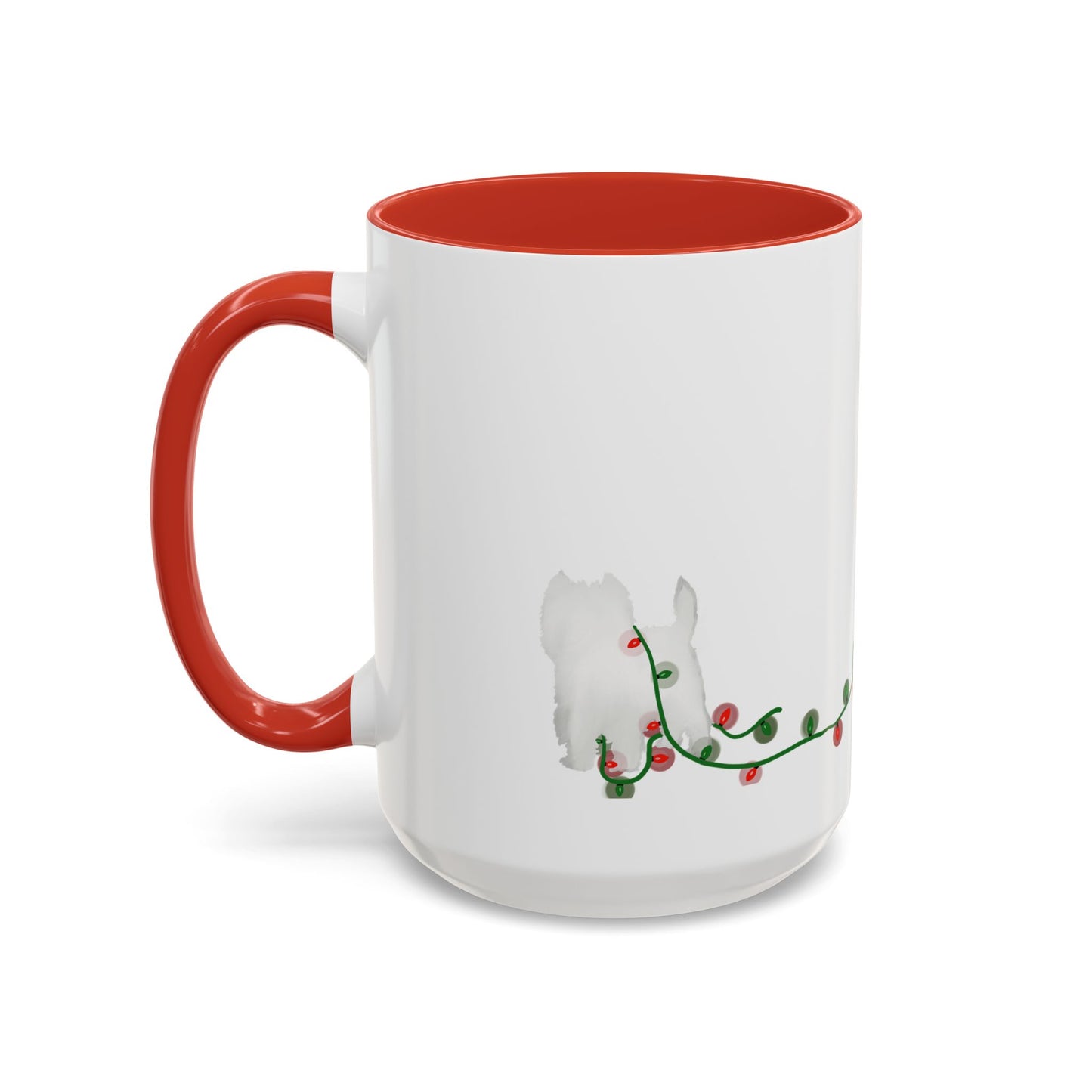 Naughty Westie Christmas Mug