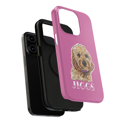 Customizable Goldendoodle Impact-Resistant iPhone Cases