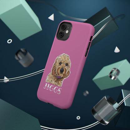 Customizable Goldendoodle Impact-Resistant iPhone Cases