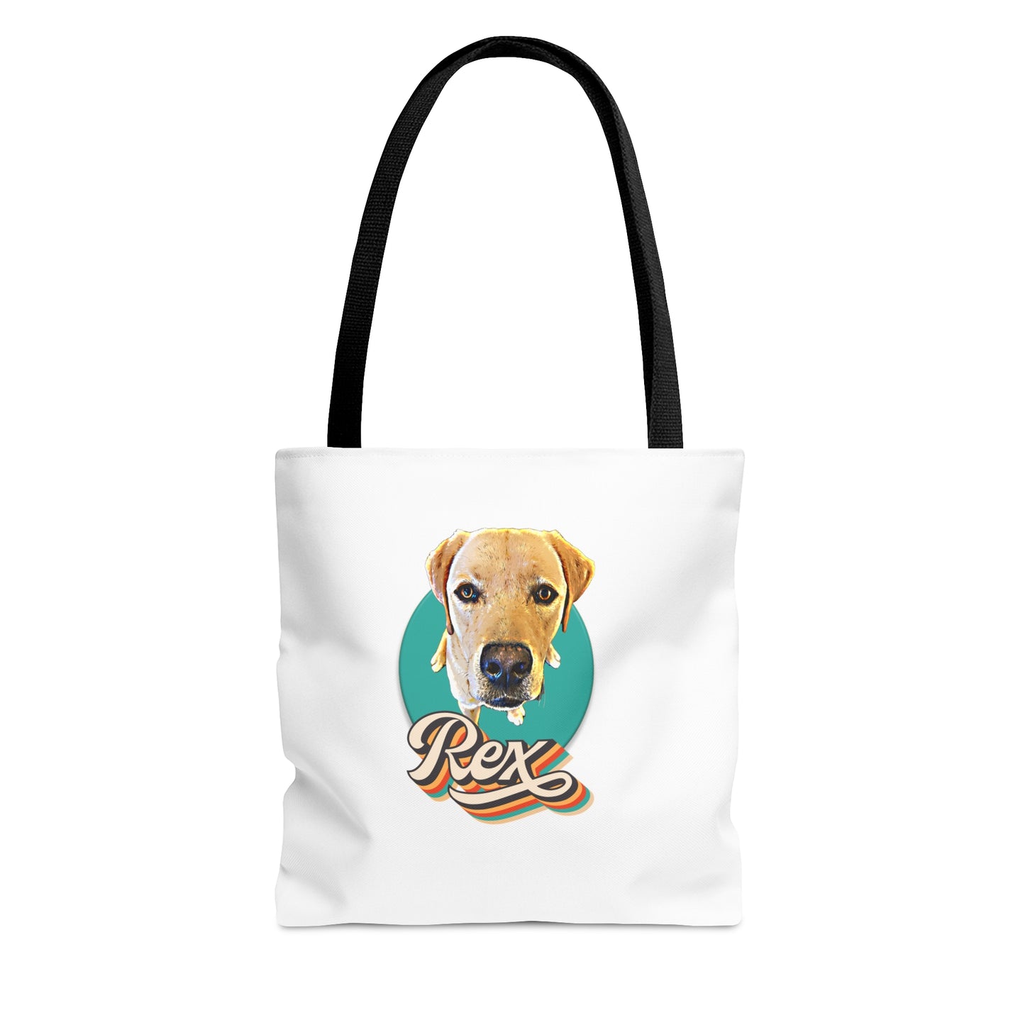 Customize Your Pup Retro Tote Bag