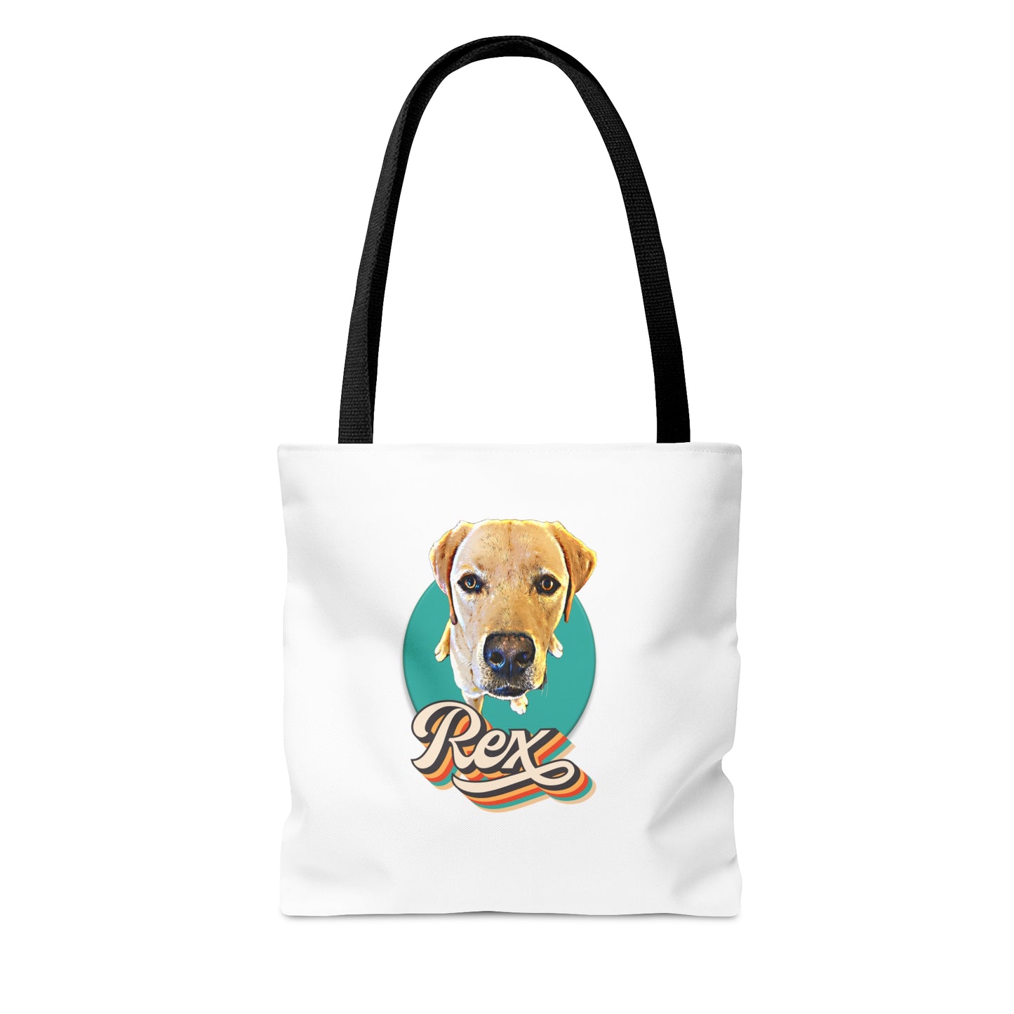 Customize Your Pup Retro Tote Bag