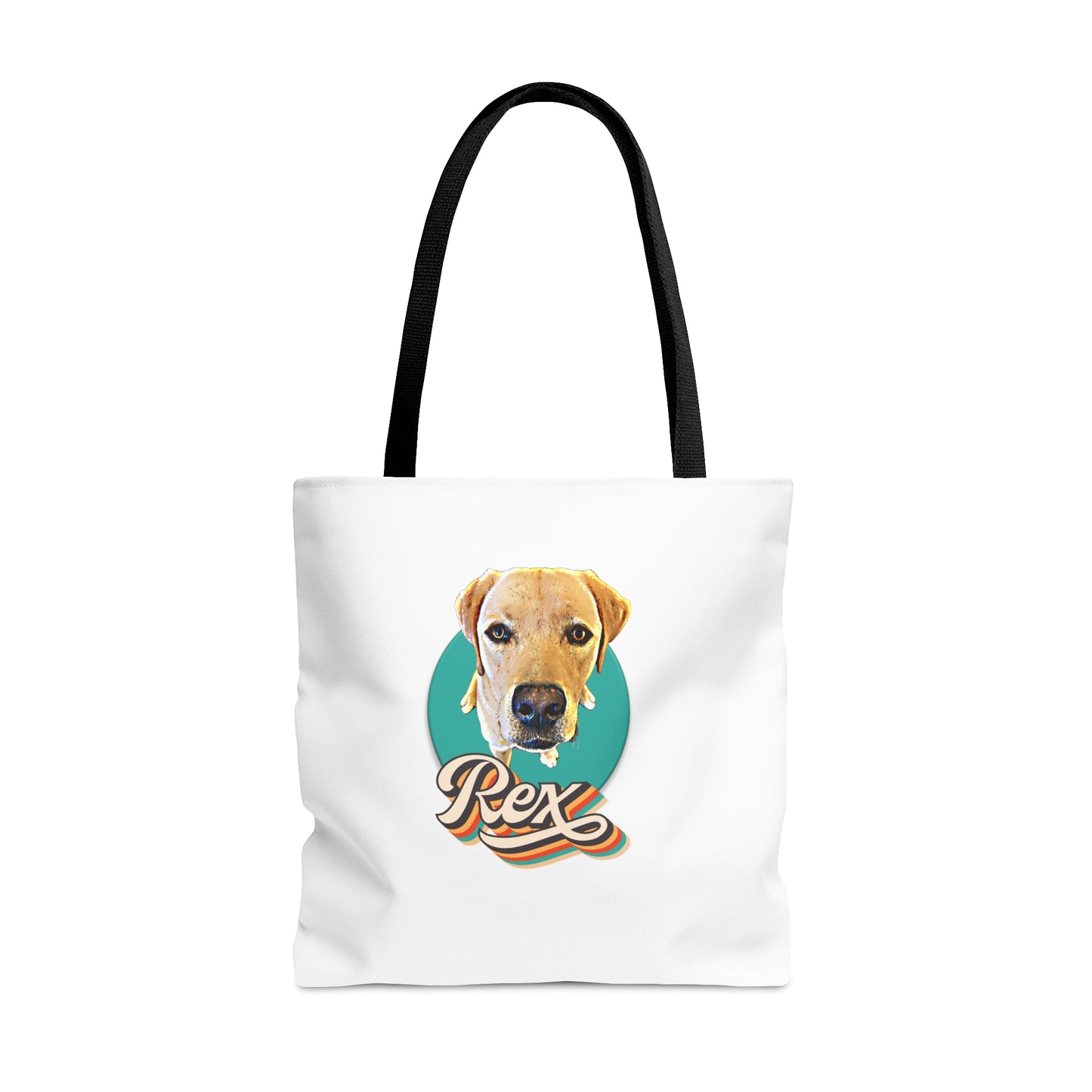 Customize Your Pup Retro Tote Bag