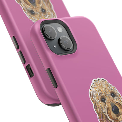 Customizable Goldendoodle Impact-Resistant iPhone Cases