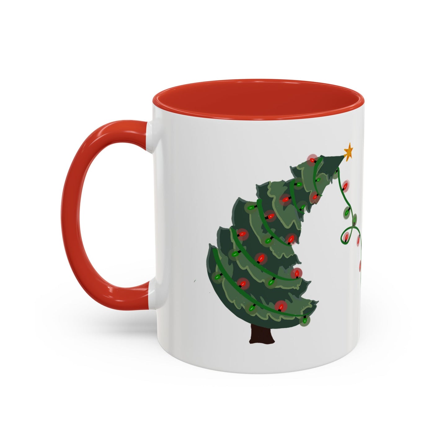 Naughty Golden Retriever Christmas Mug