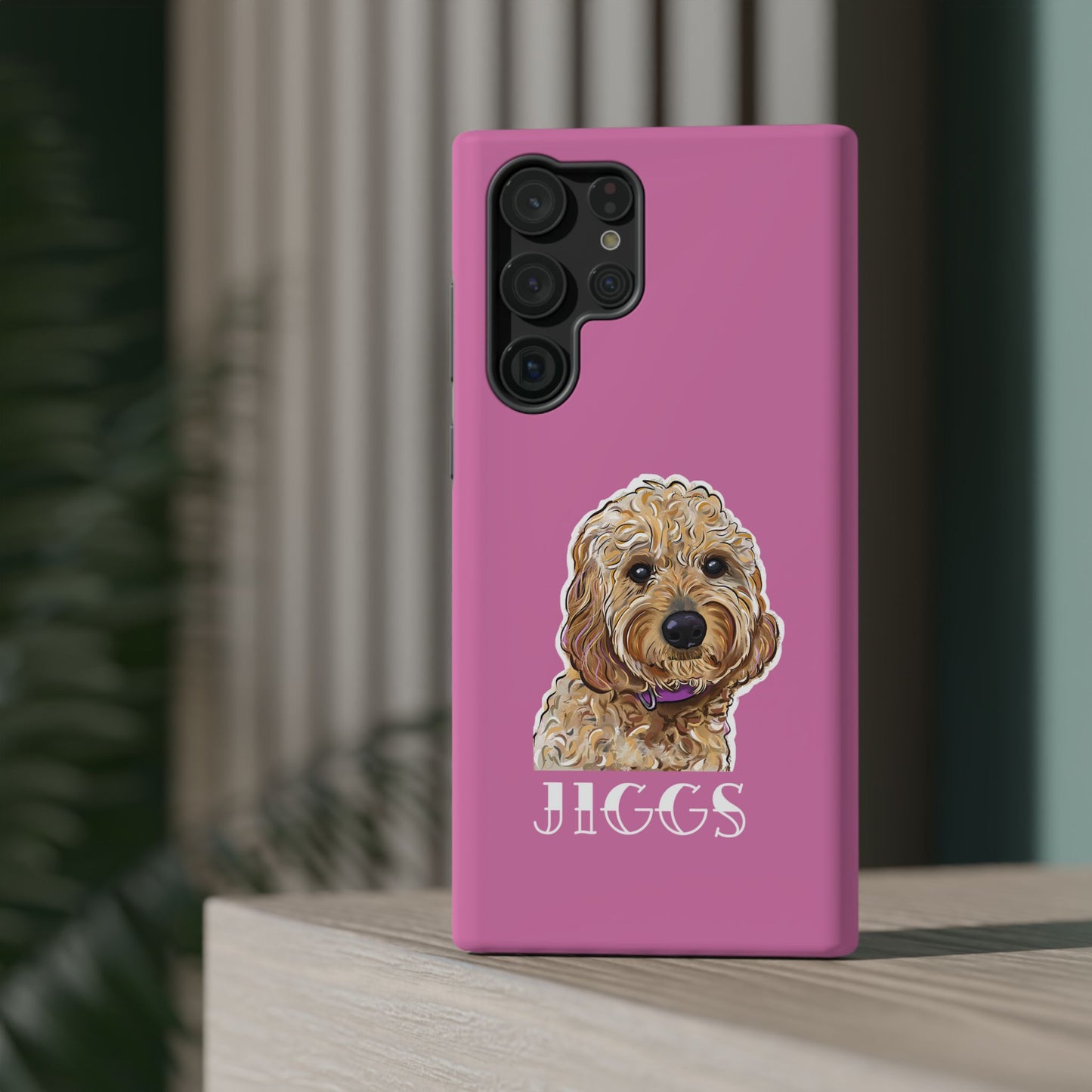 Customizable Goldendoodle Impact-Resistant iPhone Cases