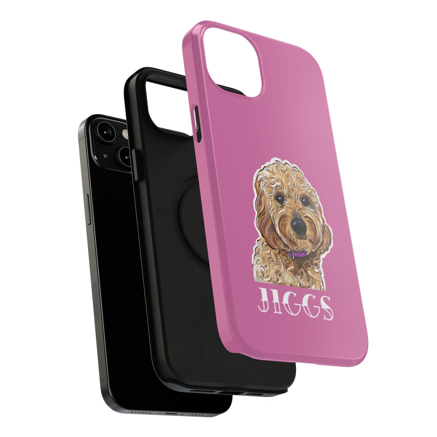 Customizable Goldendoodle Impact-Resistant iPhone Cases