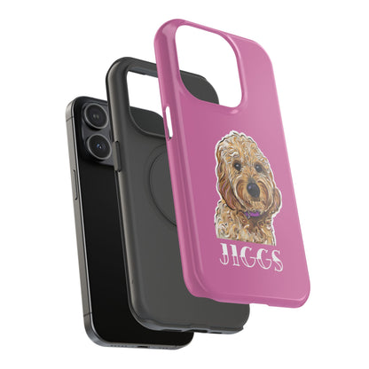 Customizable Goldendoodle Impact-Resistant iPhone Cases