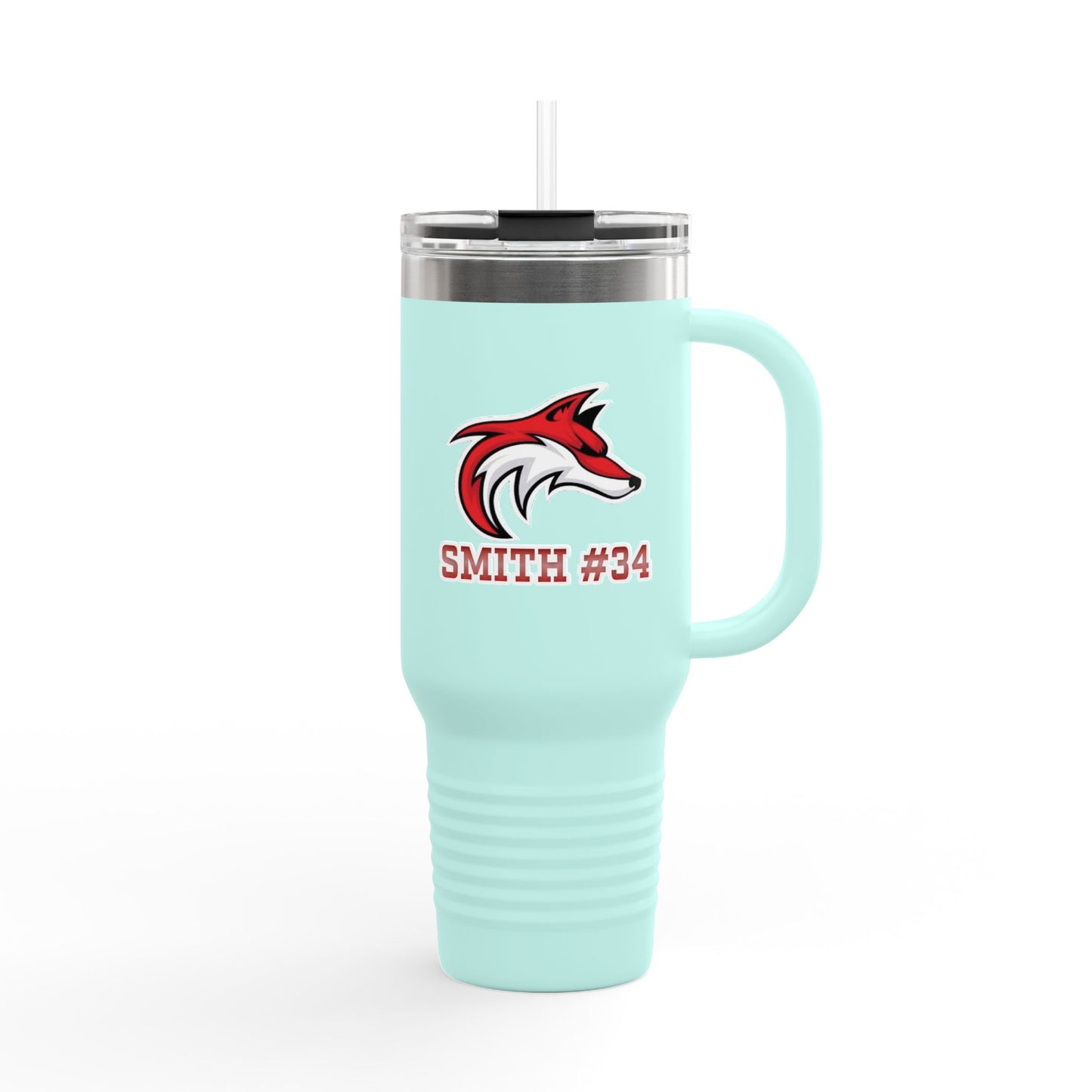 Personalized Team Insulated Travel Mug - 40oz Design for Coffee Lovers