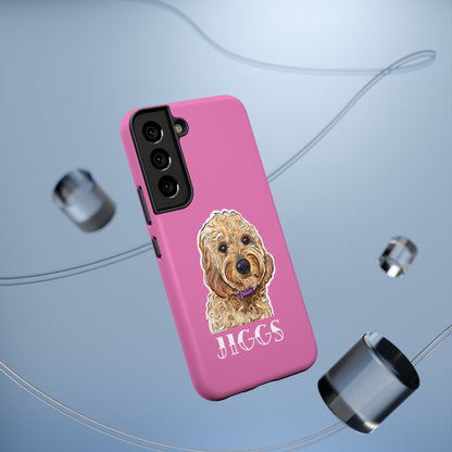 Customizable Goldendoodle Impact-Resistant iPhone Cases