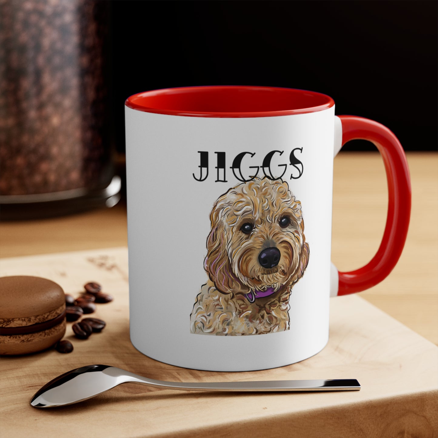 Customizable Goldendoodle Jiggs Coffee Mug